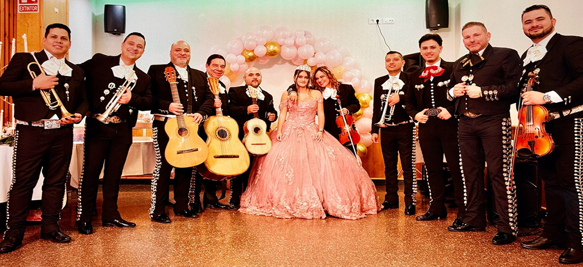Celebración 15 años con Mariachis