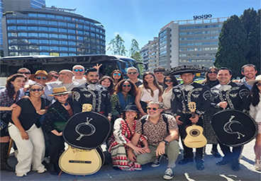 Serenata en Barcelona con Los Mensajeros de México